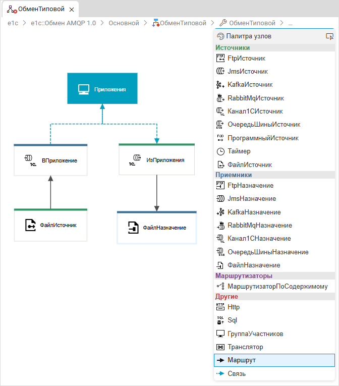 Добавление маршрутов