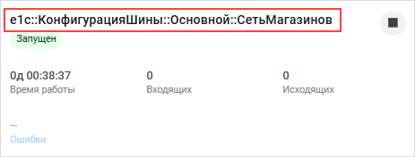 Имя канала внешнего сервиса интеграции